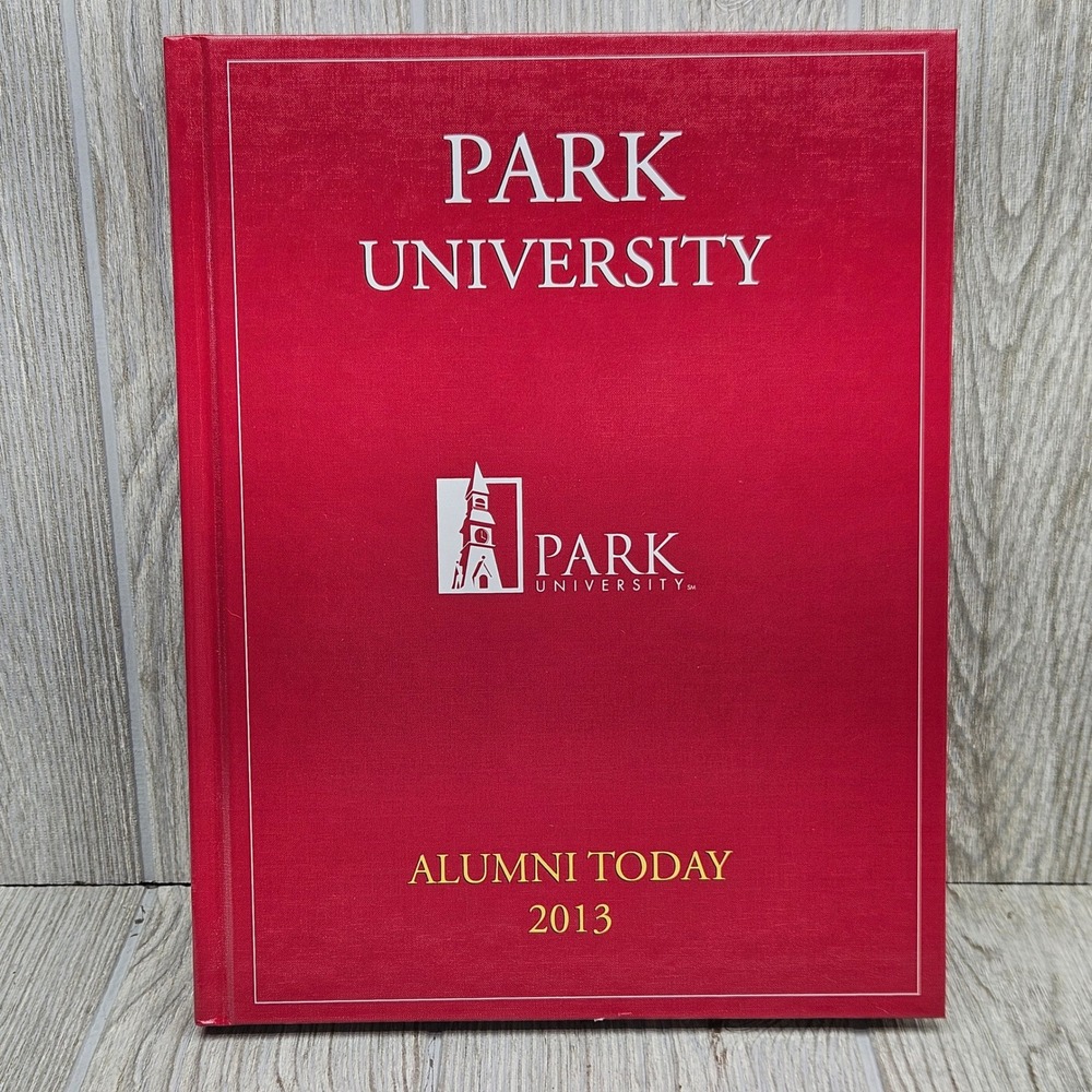 Park University Alumni Today 2013 Hardcover Directory Harris Connect Red Gold